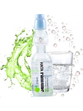 Botella de Ramune Hata Kosen Clear Fruits sabor manzana
