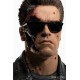 Busto T-800 de Terminator 2 con detalle de daño en batalla