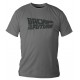 T-shirt Back to the Future Logo Grey