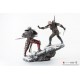Estátua diorama Geralt vs Eredin de The Witcher 3