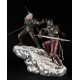 Estátua diorama Geralt vs Eredin de The Witcher 3