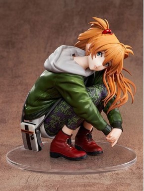 Estátua de PVC de Shikinami Asuka Langley Evangelion