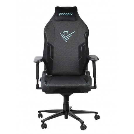 Cadeira gamer Phoenix Monarch XL em tecido e veludo