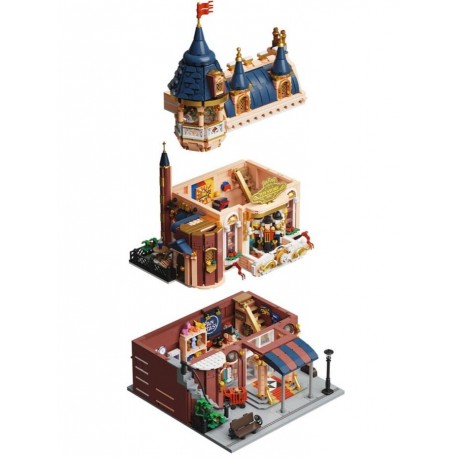 Kit de construção Pantasy Loja de Brinquedos 2978 peças
