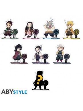 Figura acrílica surpresa de Demon Slayer
