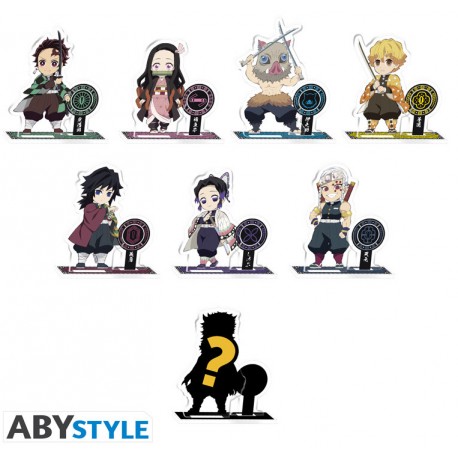 Figura acrílica surpresa de Demon Slayer