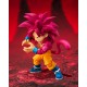 Figura Dragon Ball Goku Super Saiyan 4 articulada 8 cm