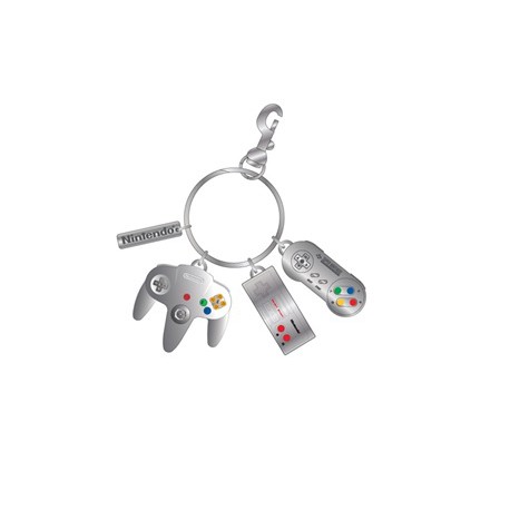 Metal key ring Nintendo controllers