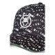 Casquette noire Loki avec design de texte
