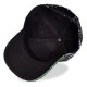 Casquette noire Loki avec design de texte