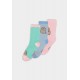 Pack de 3 calcetines Pusheen en colores rosa, azul y verde