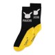 Chaussettes jaunes et noires Pikachu Pokémon
