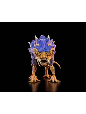 Figura Cosmic Legions OxKrewe Thraxxon Lowland Scapeback em roxo e laranja