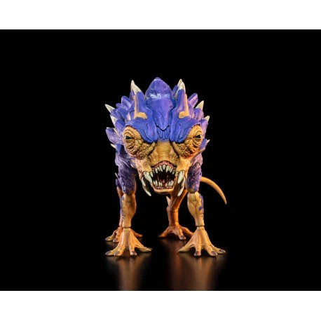 Figura Cosmic Legions OxKrewe Thraxxon Lowland Scapeback em roxo e laranja