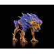 Figura Cosmic Legions OxKrewe Thraxxon Lowland Scapeback em roxo e laranja