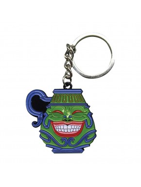 Chaveiro metálico Pot of Greed de Yu-Gi-Oh!