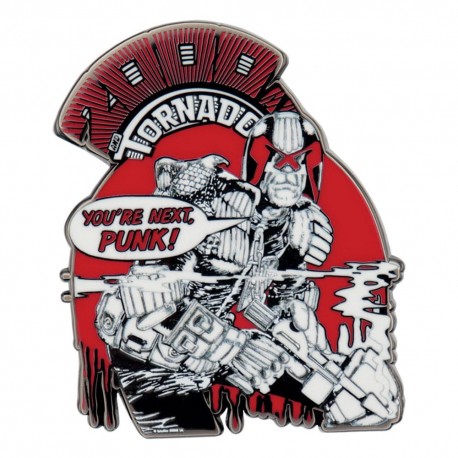 Badge de metal Judge Dredd, edição limitada