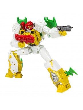 Figura Transformers Legacy G2 Universe Jhiaxus en modo robot y jet