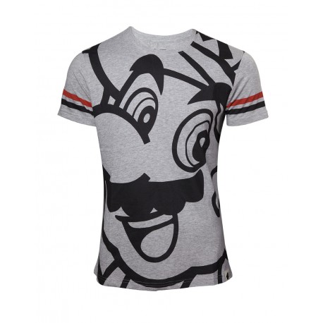 Camiseta Super Mario face