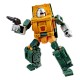 Figura Transformers Retro G1 Autobot Brawn 13 cm en modo robot y SUV