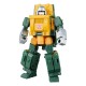 Figura Transformers Retro G1 Autobot Brawn 13 cm en modo robot y SUV