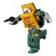 Figura Transformers Retro G1 Autobot Brawn 13 cm en modo robot y SUV