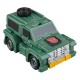 Figura Transformers Retro G1 Autobot Brawn 13 cm en modo robot y SUV