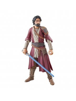 Figura articulada de Ezra Bridger com sabre de luz azul