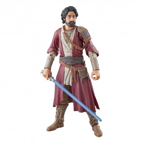 Figura articulada de Ezra Bridger com sabre de luz azul