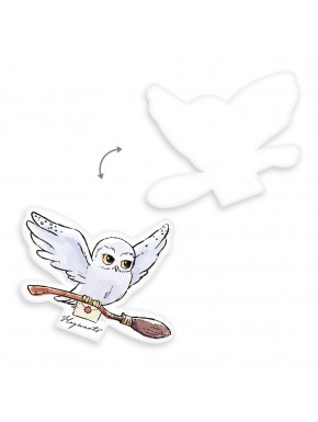 Almohada de Harry Potter con diseño de Hedwig