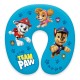 Coussin cervical bleu PAW Patrol avec personnages