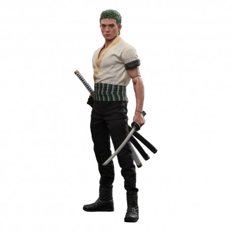 Figurine articulée de Roronoa Zoro de 31 cm, One Piece Netflix