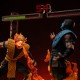 Statue de Scorpion de Mortal Kombat avec LED, échelle 1/10
