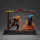Statue de Scorpion de Mortal Kombat avec LED, échelle 1/10