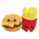 Pacote de peluches Yummis Burger e Fries com saco