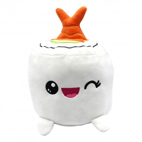 Pelúcia Plushi Ebiten Sushi com design de camarão