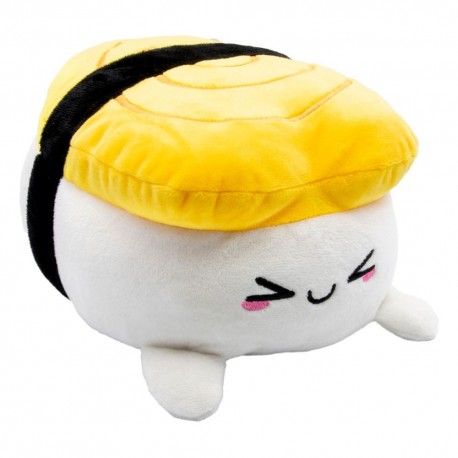 Pelúcia Plushi Nigiri com ovo amarelo de 20 cm