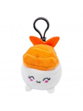 Peluche porte-clés Nigiri Sushi avec Crevette de 7 cm