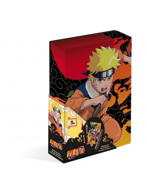 Set de papelería Naruto con bolígrafo, lápiz, goma y más