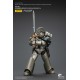 Figura Warhammer Iron Warriors Sargento Táctico con espada y pistola