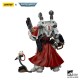 Figura articulada Sanguinary Priest de Warhammer 40k con accesorios