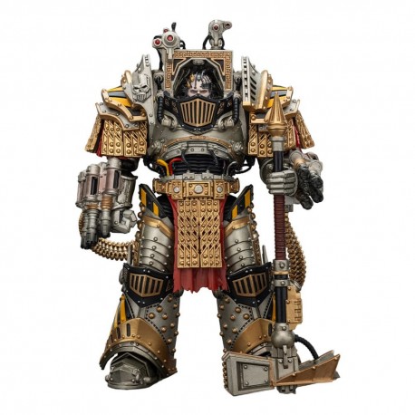 Figura articulada de Perturabo, Iron Warriors Warhammer, 28 cm