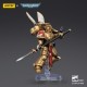 Figura dorada Sanguinary Guard Warhammer con lanza y pistola