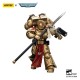 Figura dorada Sanguinary Guard Warhammer con lanza y pistola