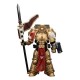 Figura Warhammer 40k Sanguinary Guard com lança e pistola
