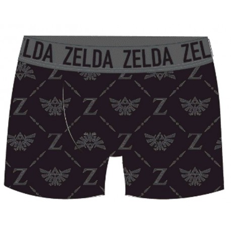 Boxer negro Trifuerza Zelda