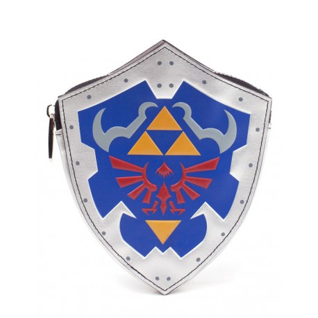 Monedero Zelda Escudo Hyrule