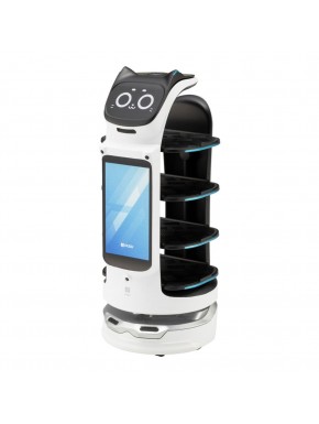 Maqueta Pudu Robotics Bellabot Blanca 11 cm