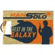 Felpudo coco Star Wars Han Solo Best In The Galaxy