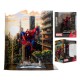 Estatua de Spider-Man a escala 1:10 con diorama